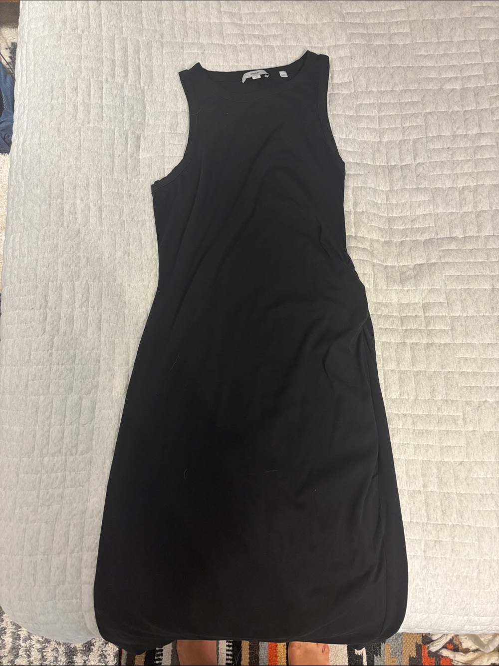 Vince Black Sleeveless Maxi Dress